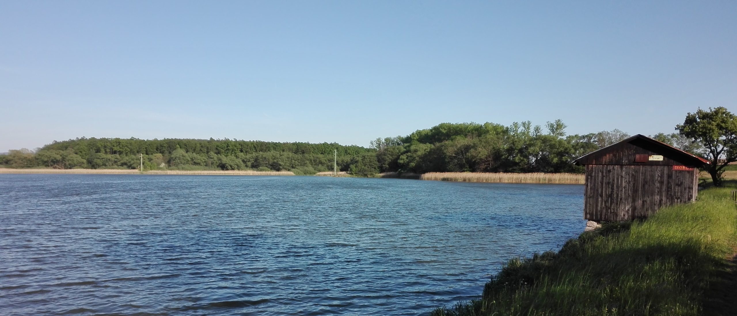 Let balonem Vysoké Mýto, rybník Chobot