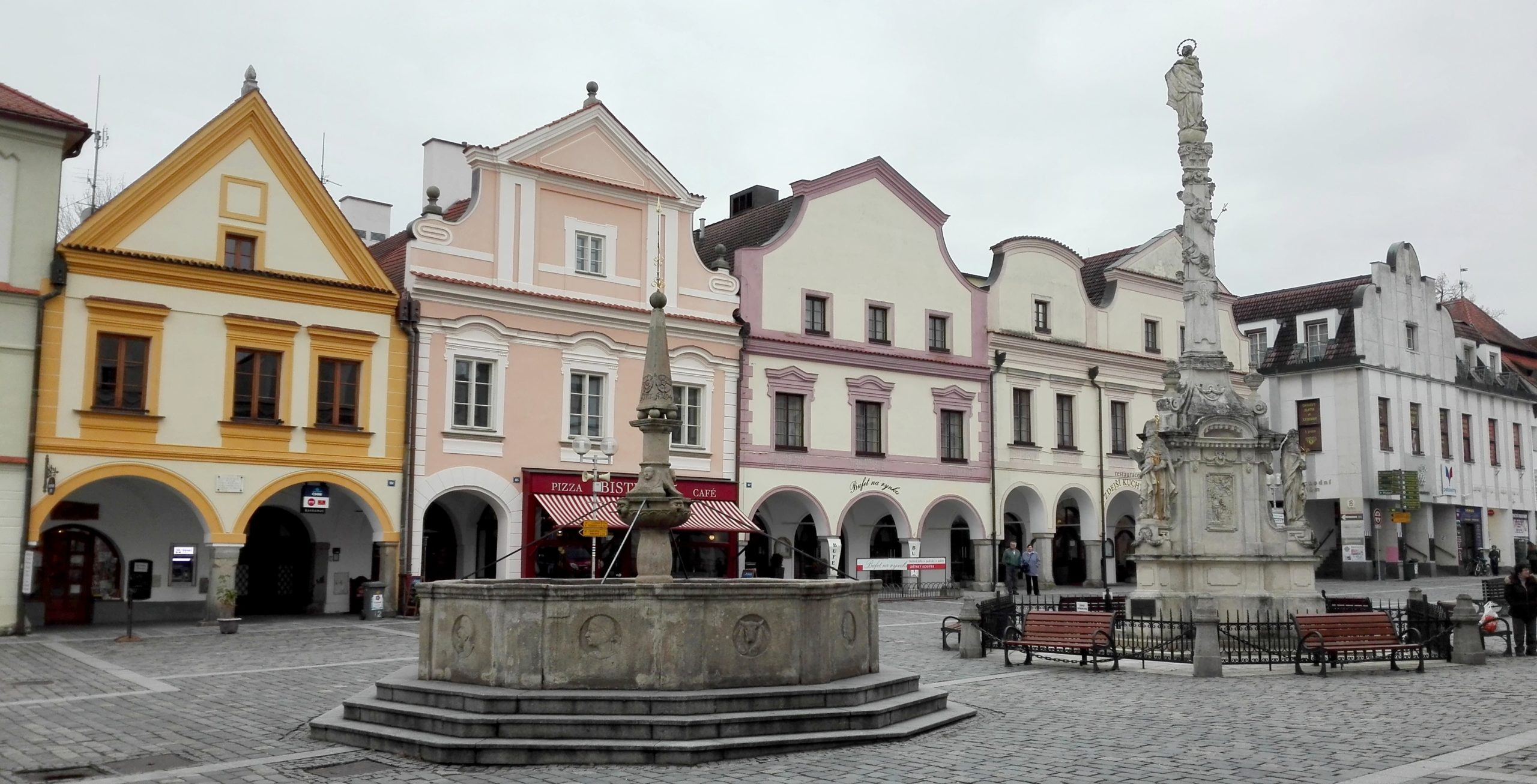 Let balonem Třeboň - náměstí